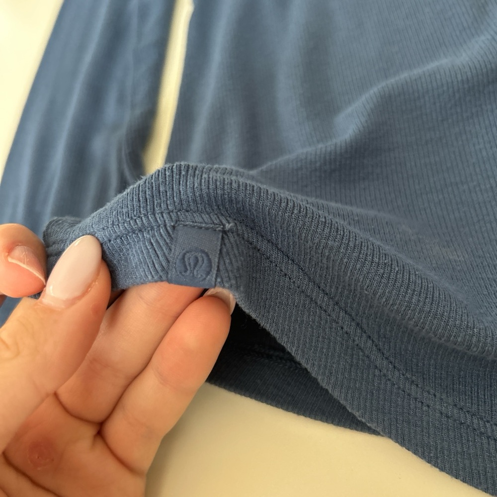 lululemon athletica Long Sleeve Tee - Blue